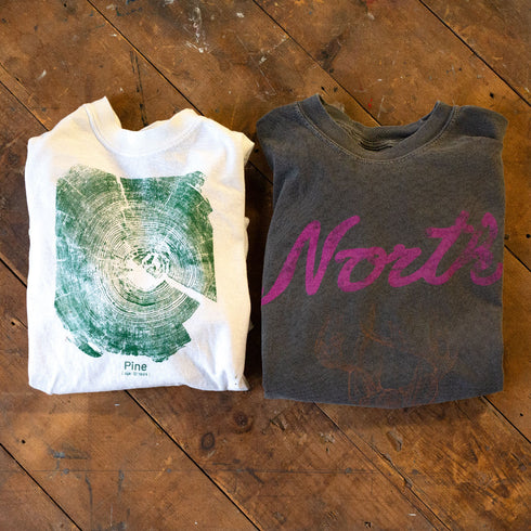 "North" Tee - Heavyweight T-Shirt (Pepper Gray)